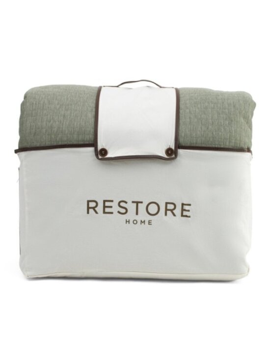 RESTORE HOME Other - RESTORE HOME Soft Jersey Comforter Set